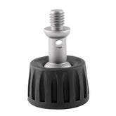 BEXIN GSF37-S Tripod 3/8 inch Stainless Steel Foot Spikes Plastic Foot Pad, GSF37-S