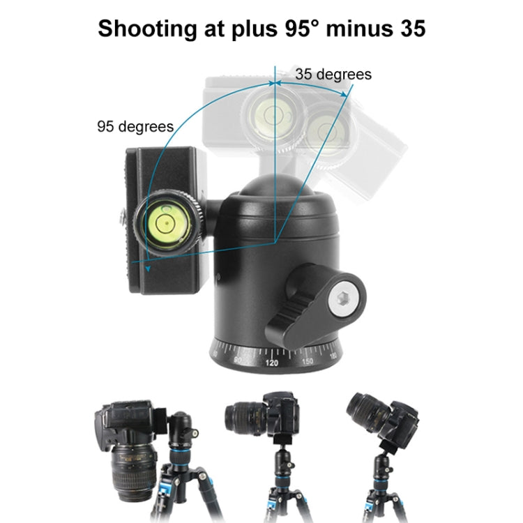 BEIXIN QB-30  360 Degree Rotation Panorama Metal Ball Head with Quick Release Plate, QB-30 BEIXIN QB-30  360 Degree Rotation Panorama Metal Ball Head with Quick Release Plate, QB-30