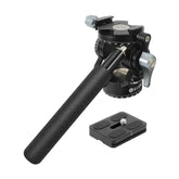 BEXIN DT-03R/S 720 Degree Panorama Heavy Duty Tripod Action Fluid Drag Head with Quick Release Plate, DT-03R/S