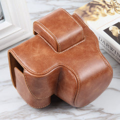 For Nikon Z50 / Z30 Camera Full Body Magnetic Leather Camera Case Bag with Strap