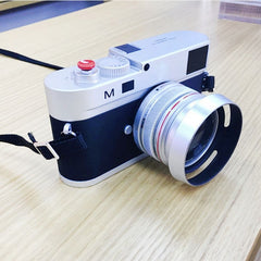 Non-Working Fake Dummy DSLR Camera Model Photo Studio Props for Leica M, Hood Lens