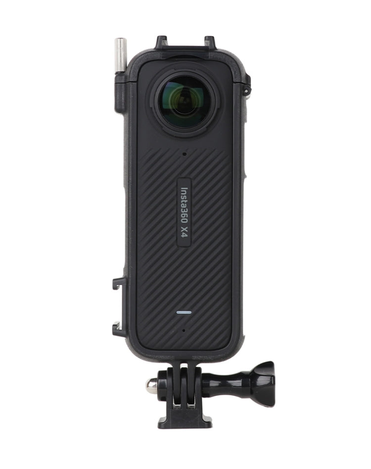 Für Insta360 X4 Kaltschuh ABS-Kunststoff-Schutzrahmen mit Adapterhalterung und Schraube, ABS-Rahmen Für Insta360 X4 Kaltschuh ABS-Kunststoff-Schutzrahmen mit Adapterhalterung und Schraube, ABS-Rahmen