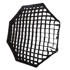 TRIOPO S65 Diameter 65cm Honeycomb Grid Octagon Softbox Reflector Diffuser for Studio Speedlite Flash Softbox, Diameter 65cm