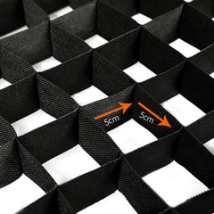 TRIOPO S120 Diameter 120cm Honeycomb Grid Octagon Softbox Reflector Diffuser for Studio Speedlite Flash Softbox, Diameter 120cm