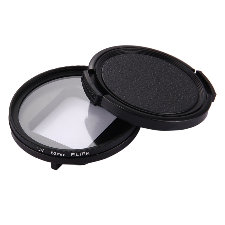 52mm 3 in 1 Round Circle UV Lens Filter with Cap for GoPro HERO7 Black/6 /5, 52mm UV Lens 52mm 3 in 1 Round Circle UV Lens Filter with Cap for GoPro HERO7 Black/6 /5, 52mm UV Lens