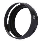 49mm Metal Vented Lens Hood for Fujifilm X100
