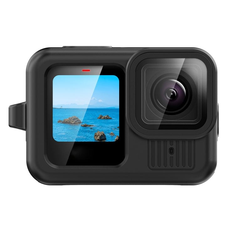 For GoPro HERO13 Black Silicone Protective Case Cover with Wrist Strap & Lens Cover, For GoPro HERO13 Black For GoPro HERO13 Black Silicone Protective Case Cover with Wrist Strap & Lens Cover, For GoPro HERO13 Black