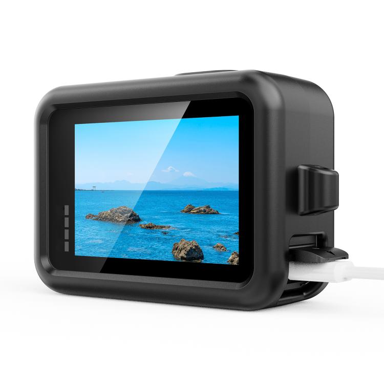 For GoPro HERO13 Black Silicone Protective Case Cover with Wrist Strap & Lens Cover, For GoPro HERO13 Black For GoPro HERO13 Black Silicone Protective Case Cover with Wrist Strap & Lens Cover, For GoPro HERO13 Black