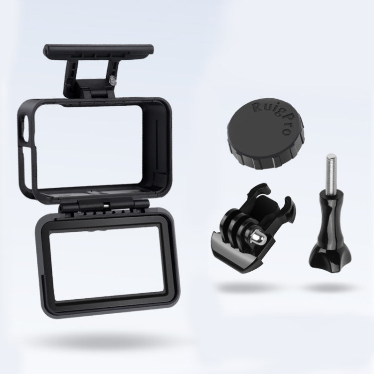 Sports Camera PC+ABS Shockproof Protective Case for DJI Osmo Action 1, PC+ABS Sports Camera PC+ABS Shockproof Protective Case for DJI Osmo Action 1, PC+ABS