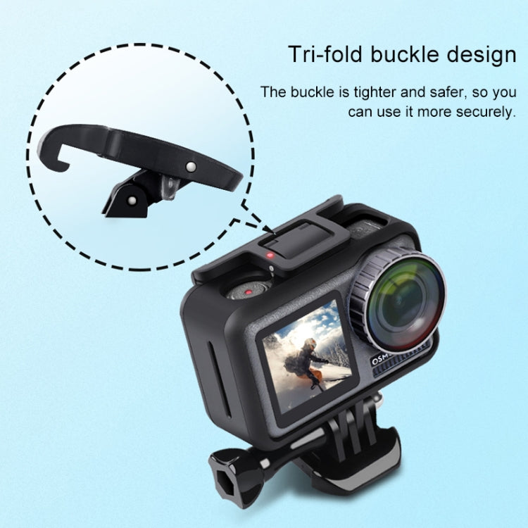 Sports Camera PC+ABS Shockproof Protective Case for DJI Osmo Action 1, PC+ABS Sports Camera PC+ABS Shockproof Protective Case for DJI Osmo Action 1, PC+ABS