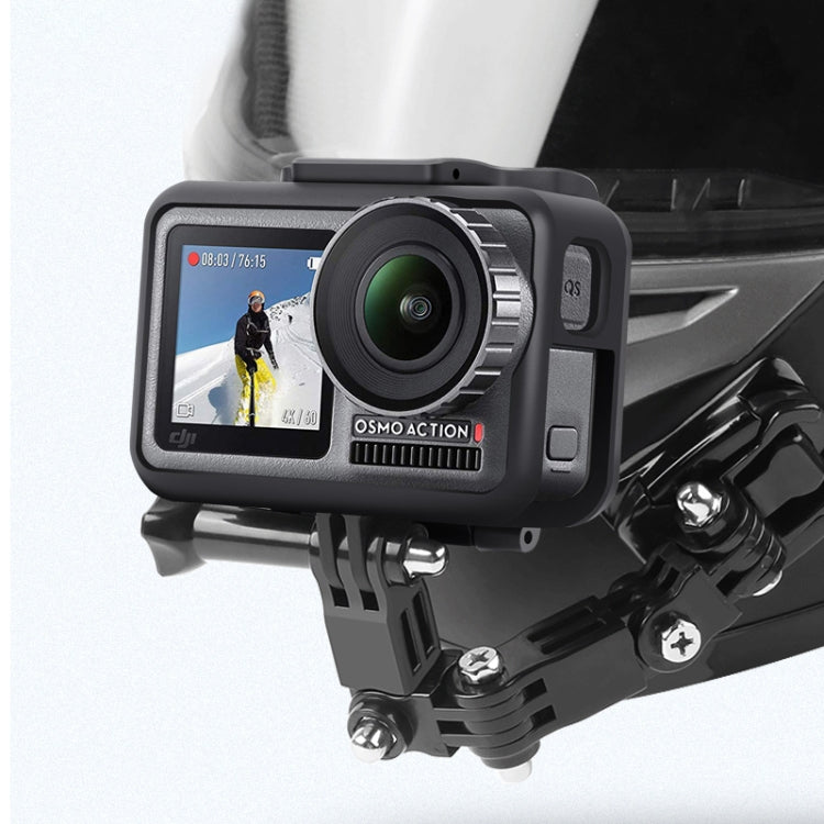 Sports Camera PC+ABS Shockproof Protective Case for DJI Osmo Action 1, PC+ABS Sports Camera PC+ABS Shockproof Protective Case for DJI Osmo Action 1, PC+ABS
