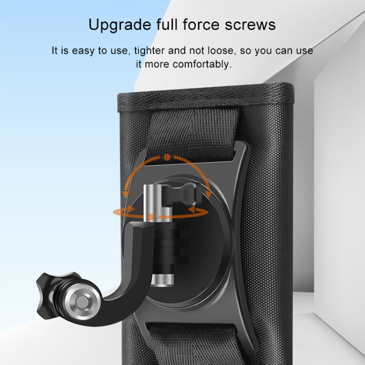 Klettverschluss-Rucksack Rec-Mounts Clip-Klemmhalterung mit Schraube für GoPro, Insta360, DJI und andere Actionkameras Klettverschluss-Rucksack Rec-Mounts Clip-Klemmhalterung mit Schraube für GoPro, Insta360, DJI und andere Actionkameras