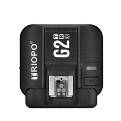 TRIOPO G2 Wireless Flash Trigger 2.4G Receiving / Transmitting Dual Purpose TTL High-speed Trigger for Canon Camera