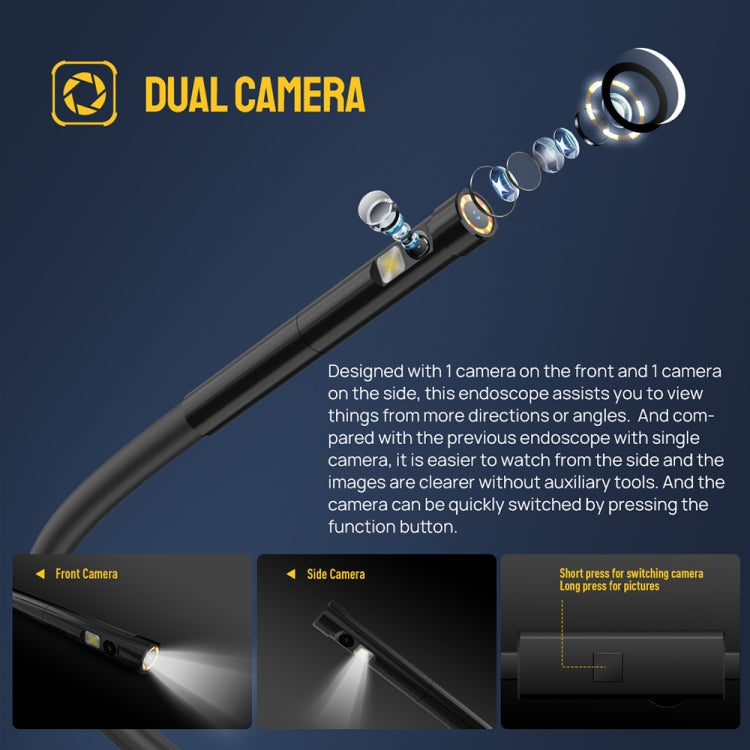 Endoscope E2 IP67 Waterproof Digital Endoscope for Ulefone Armor 9 / 9E / Power Armor 13 / 16 Pro / 18T / Armor Pad, uSmart E2 Endoscope E2 IP67 Waterproof Digital Endoscope for Ulefone Armor 9 / 9E / Power Armor 13 / 16 Pro / 18T / Armor Pad, uSmart E2
