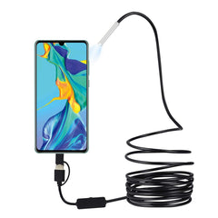 inskam107 3.9mm 3 In 1 HD Waterproof Industry Digital Endoscope Inspection Camera, Length: 1m Flexible Cable, 1m Flexible Cable