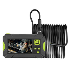 P30 5.5mm IP67 Waterproof 4.3 inch HD Portable Endoscope Hard Cable Industrial Endoscope, Cable Length: 10m, 10m, 10m (Blue)