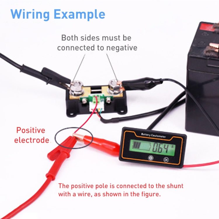 2m 200A 12V 48V Digital Display DC Current Voltmeter Lead-Acid Lithium Battery Charge Meter, 2m 200A 2m 200A 12V 48V Digital Display DC Current Voltmeter Lead-Acid Lithium Battery Charge Meter, 2m 200A