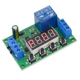 Módulo de relé de tiempo de 12 V, interruptor de encendido/apagado, placa de relé de temporización de ciclo, 12 V