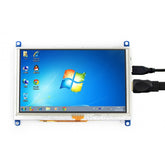 WAVESHARE 5 Inch HDMI LCD (G) 800x480 Touch Screen for Raspberry Pi Supports Various Systems, 5 Inch HDMI LCD (G)