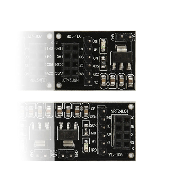 2 PCS NRF24L01 + Wireless Module Socket Adapter Plate Board 2 PCS NRF24L01 + Wireless Module Socket Adapter Plate Board