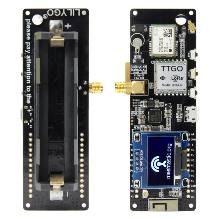 TTGO Meshtastic T-Beam V1.1 ESP32 923MHz OLED WiFi Bluetooth GPS NEO-6M SMA 18650 Battery Holder, 923MHZ OLED TTGO Meshtastic T-Beam V1.1 ESP32 923MHz OLED WiFi Bluetooth GPS NEO-6M SMA 18650 Battery Holder, 923MHZ OLED