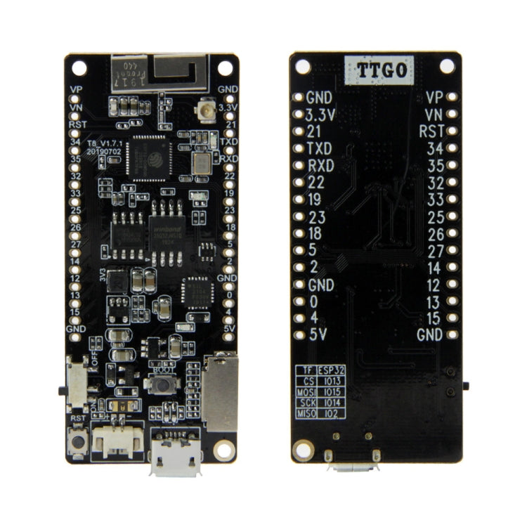 TTGO T8 V1.7 WiFi Bluetooth Module ESP32 WROVER 4MB FLASH 8MB PSRAM Module, 4MB FLASH TTGO T8 V1.7 WiFi Bluetooth Module ESP32 WROVER 4MB FLASH 8MB PSRAM Module, 4MB FLASH