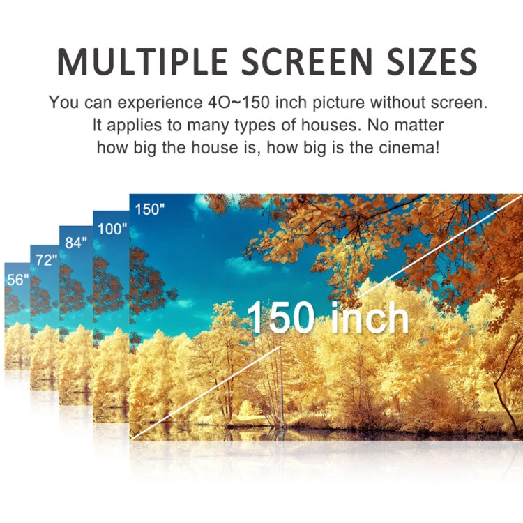 DH-A10 5.8 inch LCD Screen 4200 Lumens 1280 x 800P HD Smart Projector with Remote Control,Android 6.0 OS, Support WiFi, Bluetooth,HDMIx2, USBx2, VGA, AV IN/RCA, RJ45, LAN DH-A10 5.8 inch LCD Screen 4200 Lumens 1280 x 800P HD Smart Projector with Remote Control,Android 6.0 OS, Support WiFi, Bluetooth,HDMIx2, USBx2, VGA, AV IN/RCA, RJ45, LAN
