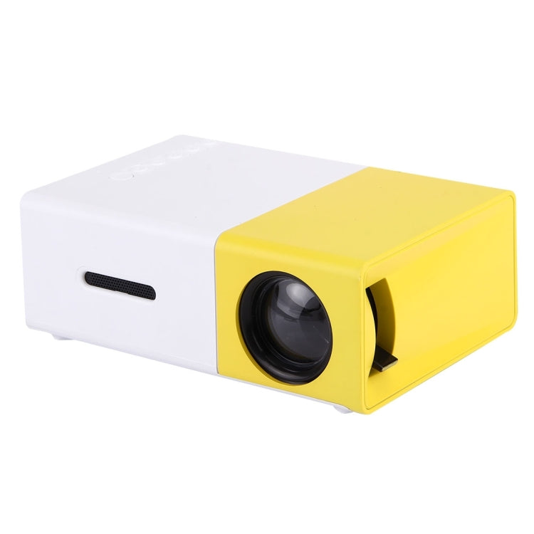 YG-300 0.8-2M 24-60 inches 400-600 Lumens LED Projector HD Home Theater with 3 in 1 Video Convert Cable & Remote Controller, Size: 12.6 x 8.6 x 4.6 cm, EU Plug YG-300 0.8-2M 24-60 inches 400-600 Lumens LED Projector HD Home Theater with 3 in 1 Video Convert Cable & Remote Controller, Size: 12.6 x 8.6 x 4.6 cm, EU Plug