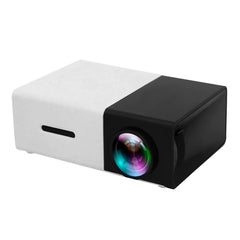 YG300 400LM Portable Mini Home Theater LED Projector with Remote Controller, Support HDMI, AV, SD, USB Interfaces, (Built-in 1300mAh Lithium battery)