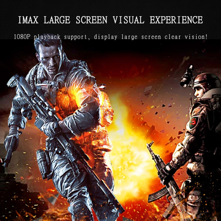 YG520 800x480 1800LM Mini LED Projector Home Theater, Support HDMI & AV & SD & USB & VGA, Mobile Phone Version, Mobile Phone Version YG520 800x480 1800LM Mini LED Projector Home Theater, Support HDMI & AV & SD & USB & VGA, Mobile Phone Version, Mobile Phone Version