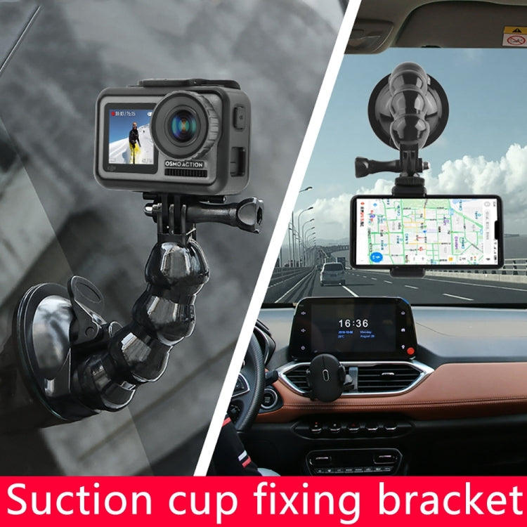 Saugnapf-Jaws Flex Clamp-Halterung für GoPro, Insta360, DJI und andere Actionkameras, Jaws Flex Clamp Saugnapf-Jaws Flex Clamp-Halterung für GoPro, Insta360, DJI und andere Actionkameras, Jaws Flex Clamp