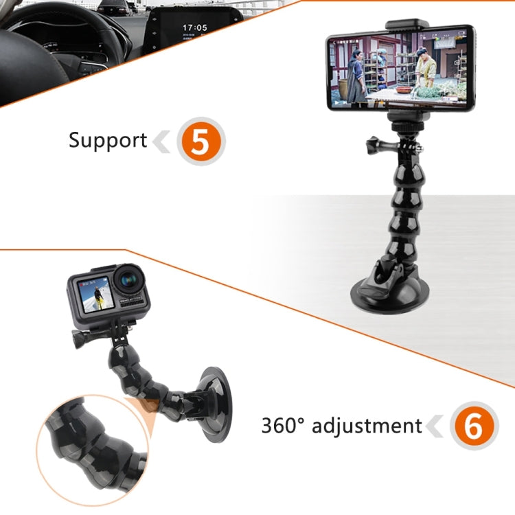 Saugnapf-Jaws Flex Clamp-Halterung für GoPro, Insta360, DJI und andere Actionkameras, Jaws Flex Clamp Saugnapf-Jaws Flex Clamp-Halterung für GoPro, Insta360, DJI und andere Actionkameras, Jaws Flex Clamp
