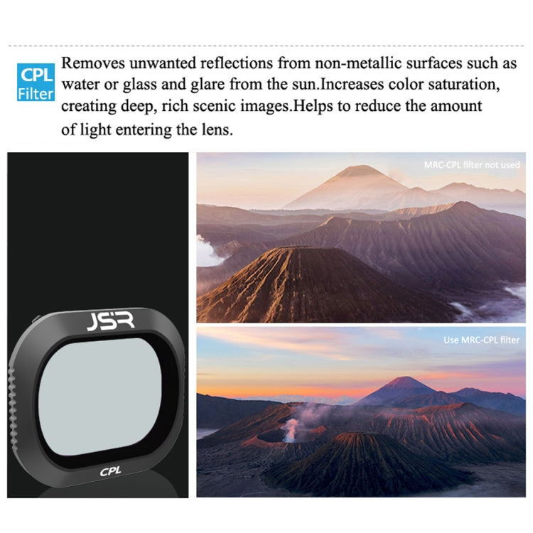 Filtro de lente JSR Drone 6 en 1 UV+CPL+ND4+ND8+ND16+ND32 para DJI MAVIC 2 Pro, UV+CPL+ND4+ND8+ND16+ND32 Filtro de lente JSR Drone 6 en 1 UV+CPL+ND4+ND8+ND16+ND32 para DJI MAVIC 2 Pro, UV+CPL+ND4+ND8+ND16+ND32