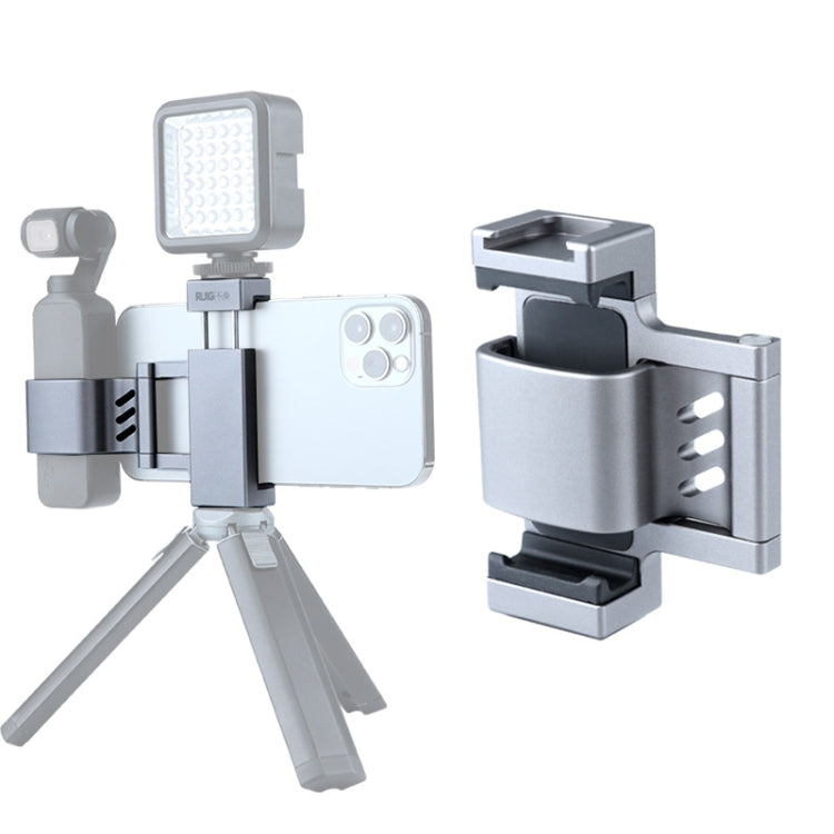 Abrazadera de fijación para teléfono inteligente RUIGPRO de 1/4 de pulgada, soporte de montaje para DJI OSMO Pocket / Pocket 2