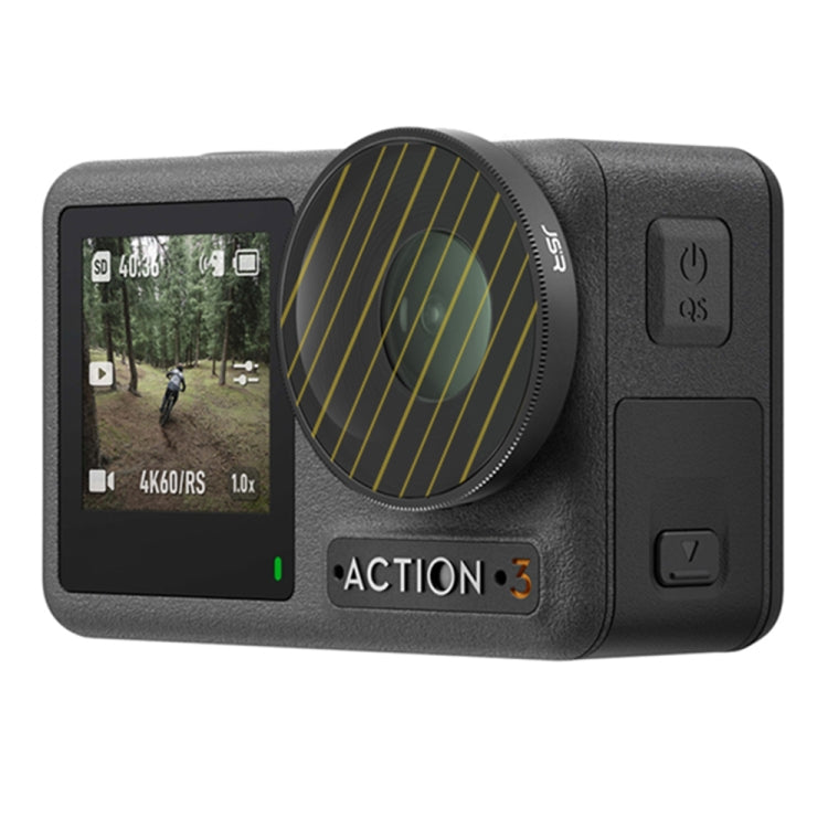 Filtro de lente Streak Drawing de JSR para DJI Osmo Action 3, Streak Gold, Streak Blue Filtro de lente Streak Drawing de JSR para DJI Osmo Action 3, Streak Gold, Streak Blue