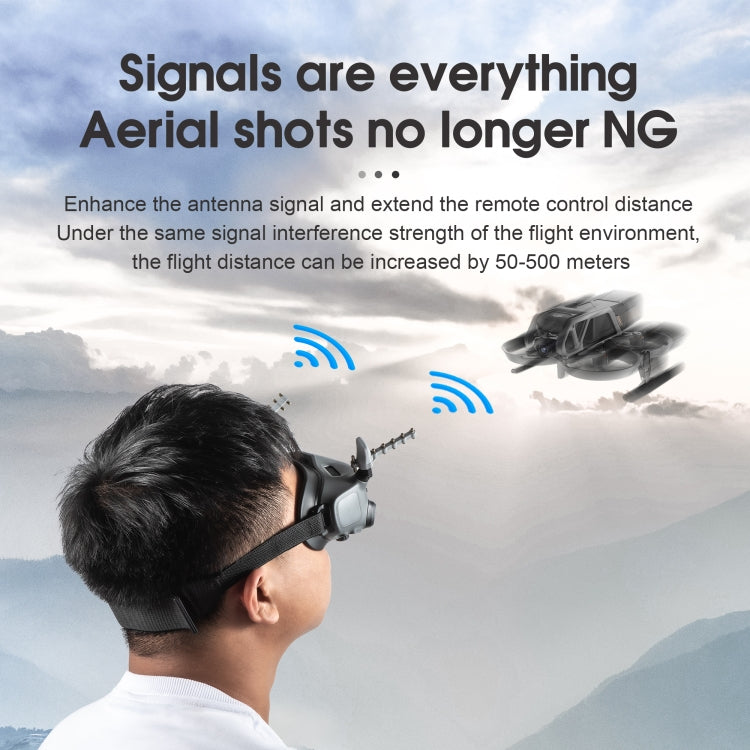 For DJI Avata Goggles 2 STARTRC 5.8GHz Yagi Antenna Signal Booster, For DJI Avata Goggles 2 For DJI Avata Goggles 2 STARTRC 5.8GHz Yagi Antenna Signal Booster, For DJI Avata Goggles 2