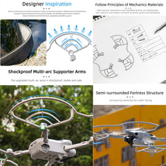 Für DJI Mini 4 Pro Sunnylife N4P-KC712 Drone Propeller Schutz Schutz Antikollisionsring, Für DJI Mini 4 Pro