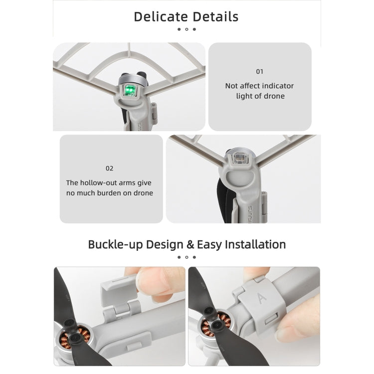 Für DJI Mini 4 Pro Sunnylife N4P-KC712 Drone Propeller Schutz Schutz Antikollisionsring, Für DJI Mini 4 Pro Für DJI Mini 4 Pro Sunnylife N4P-KC712 Drone Propeller Schutz Schutz Antikollisionsring, Für DJI Mini 4 Pro