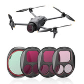 For DJI Mavic 4 Pro STARTRC 4 in 1 CPL ND8 ND32 ND64 Lens Filter Kit, CPL ND8 ND32 ND64