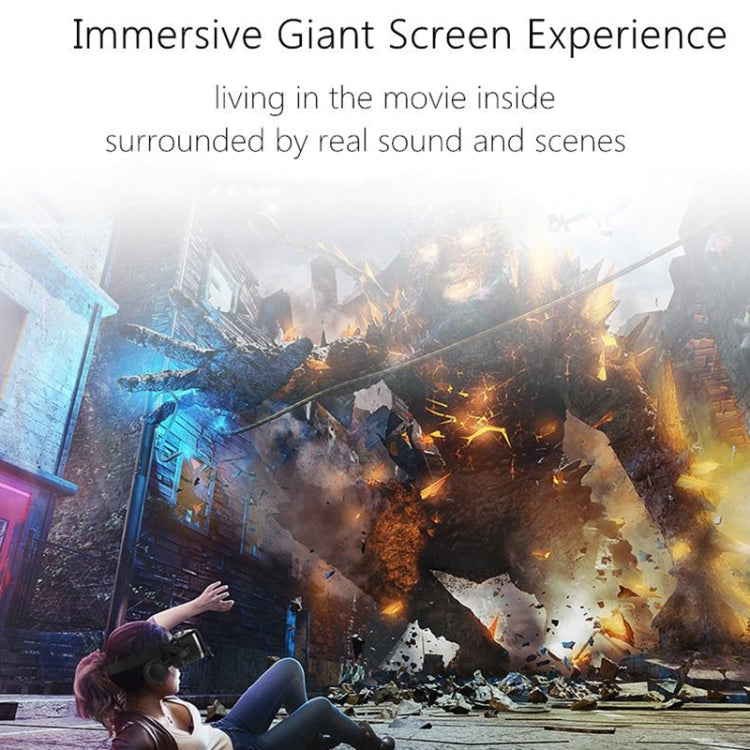 VR SHINECON G04E Virtual Reality 3D Video Glasses Suitable for 3.5 inch - 6.0 inch Smartphone with HiFi Headset VR SHINECON G04E Virtual Reality 3D Video Glasses Suitable for 3.5 inch - 6.0 inch Smartphone with HiFi Headset