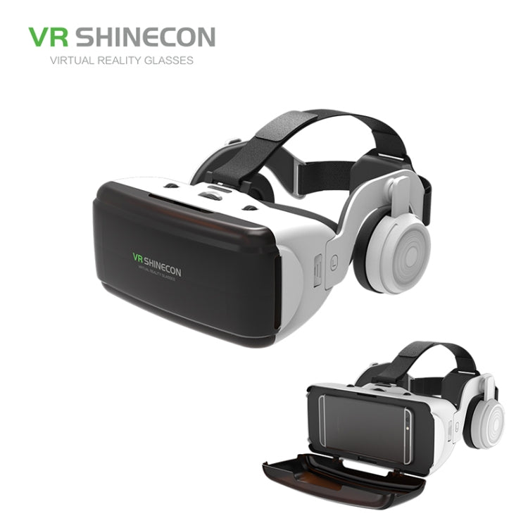 VR SHINECON G06E Virtual Reality 3D Video Glasses Suitable for 4.7 inch - 6.1 inch Smartphone with Headset, G06E VR SHINECON G06E Virtual Reality 3D Video Glasses Suitable for 4.7 inch - 6.1 inch Smartphone with Headset, G06E