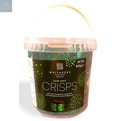 Dark mint crisp - dark chocolate with honeycomb pieces in green coloured foil 128pcs
