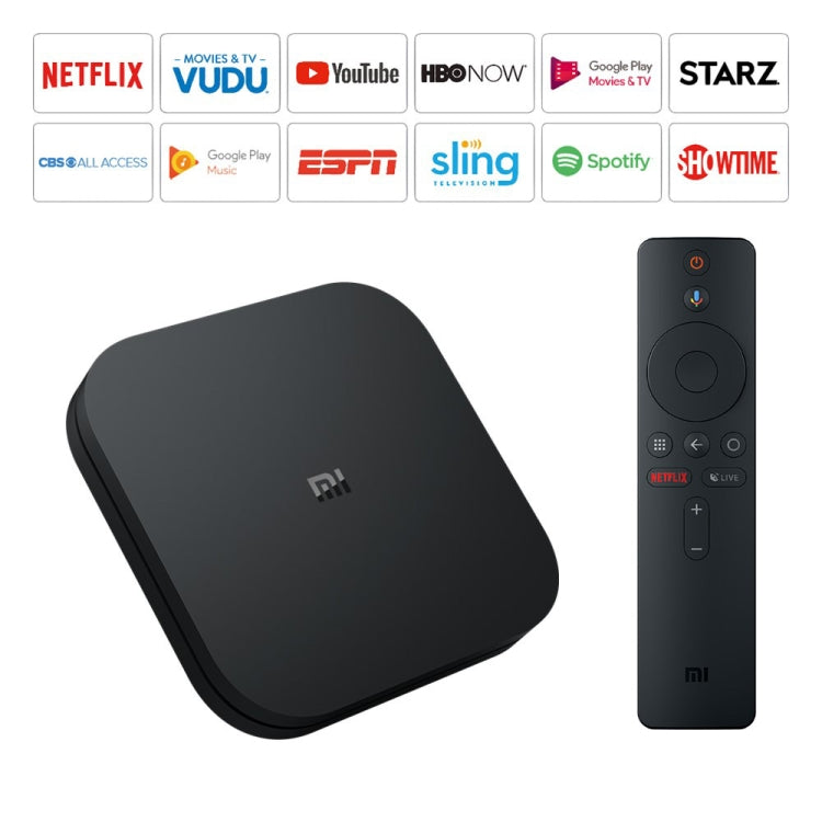 Xiaomi TV Box S 2nd Gen 4K HDR Google TV with Google Assistant Remote Streaming Media Player, Cortex-A55 Quad-core 64bit, 2GB+8GB, Google TV, EU Version Xiaomi TV Box S 2nd Gen 4K HDR Google TV with Google Assistant Remote Streaming Media Player, Cortex-A55 Quad-core 64bit, 2GB+8GB, Google TV, EU Version