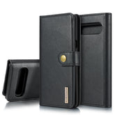 DG.MING Crazy Horse Texture Flip Detachable Magnetic Leather Case with Holder & Card Slots & Wallet