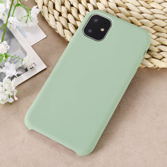 Solid Color Liquid Silicone Shockproof Case, For iPhone 11