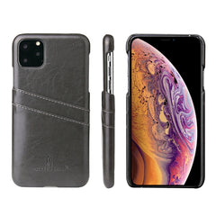 Fierre Shann Retro-Schutzhülle aus PU-Leder mit Ölwachs-Textur und Kartenfächern, für iPhone 11 Pro, für iPhone 11, für iPhone 11 Pro Max, für iPhone 11 Pro, für iPhone 11, für iPhone 11 Pro Max, für Galaxy Note 10, für Galaxy Note 10 Pro