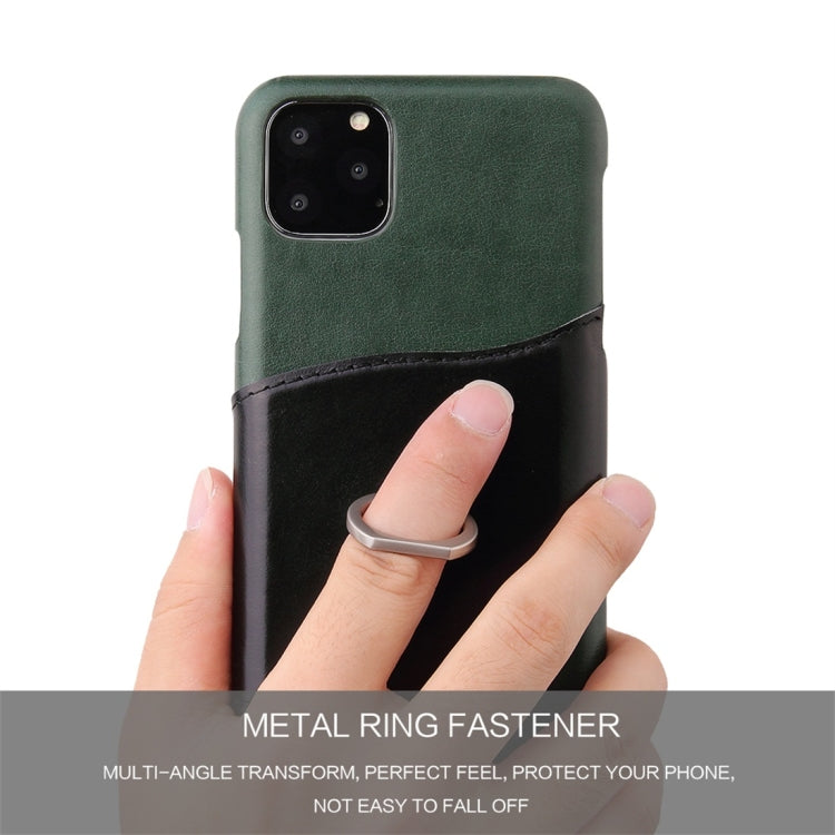 Fierre Shann Oil Wax Texture Genuine Leather Back Cover Case with 360 Degree Rotation Holder & Card Slot, for iPhone 11 Pro, for iPhone 11, for iPhone 11 Pro Max, For Samsung Galaxy Note 10, For Samsung Galaxy Note 10+ Fierre Shann Oil Wax Texture Genuine Leather Back Cover Case with 360 Degree Rotation Holder & Card Slot, for iPhone 11 Pro, for iPhone 11, for iPhone 11 Pro Max, For Samsung Galaxy Note 10, For Samsung Galaxy Note 10+