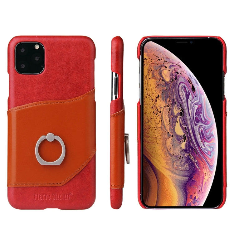 Fierre Shann Oil Wax Texture Genuine Leather Back Cover Case with 360 Degree Rotation Holder & Card Slot, for iPhone 11 Pro, for iPhone 11, for iPhone 11 Pro Max, For Samsung Galaxy Note 10, For Samsung Galaxy Note 10+ Fierre Shann Oil Wax Texture Genuine Leather Back Cover Case with 360 Degree Rotation Holder & Card Slot, for iPhone 11 Pro, for iPhone 11, for iPhone 11 Pro Max, For Samsung Galaxy Note 10, For Samsung Galaxy Note 10+