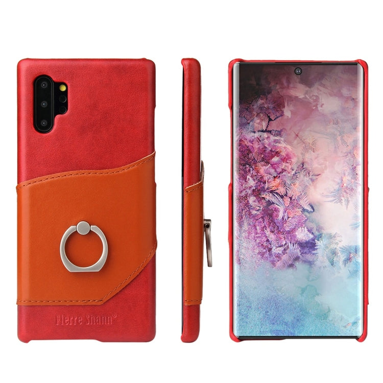 Fierre Shann Oil Wax Texture Genuine Leather Back Cover Case with 360 Degree Rotation Holder & Card Slot, for iPhone 11 Pro, for iPhone 11, for iPhone 11 Pro Max, For Samsung Galaxy Note 10, For Samsung Galaxy Note 10+ Fierre Shann Oil Wax Texture Genuine Leather Back Cover Case with 360 Degree Rotation Holder & Card Slot, for iPhone 11 Pro, for iPhone 11, for iPhone 11 Pro Max, For Samsung Galaxy Note 10, For Samsung Galaxy Note 10+