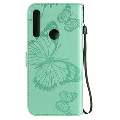 Pressed Printing Butterfly Pattern Horizontal Flip PU Leather Case with Holder & Card Slots & Wallet & Lanyard, For Huawei P Smart Z / Y9 Prime 2019, For Galaxy A80, For Galaxy Note 10+ / 10 Pro